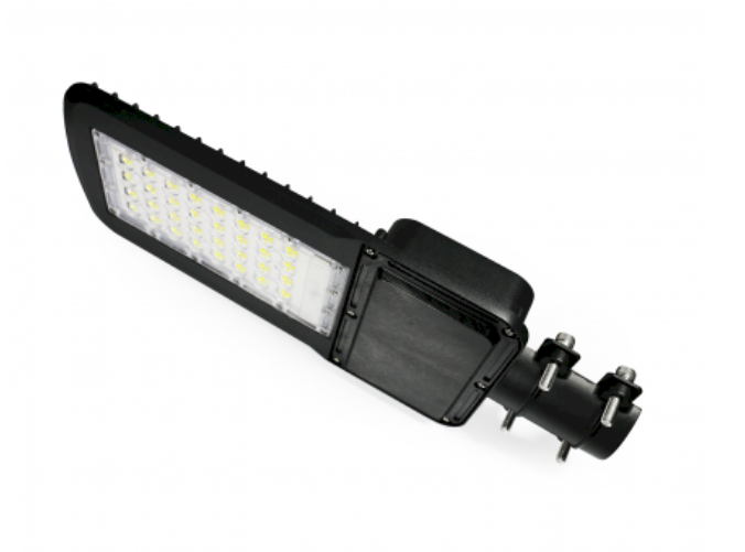 Светильник Gauss ДКУ 30Вт 3600lm 5000K 120-260V IP65 370*145*45мм черный КСС "Ш" LED Qplus