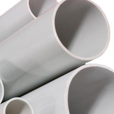 Труба ПВХ жёсткая гладкая, лёгкая, 2м, цвет серый, д.40мм DKC 62940