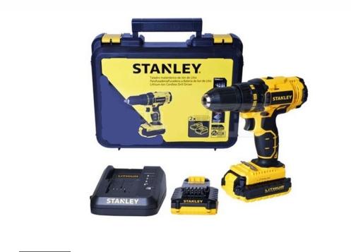 Шуруповерт аккумуляторный 18В, 45Нм, 2 аккумулятора (Li-Ion)х1,5а/ч, в кейсе Stanley SCD20S2K