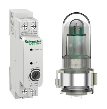 Выключатель сумеречный IC2000d аналоговый c уличным датчиком освещенности Schneider Electric CCT15369